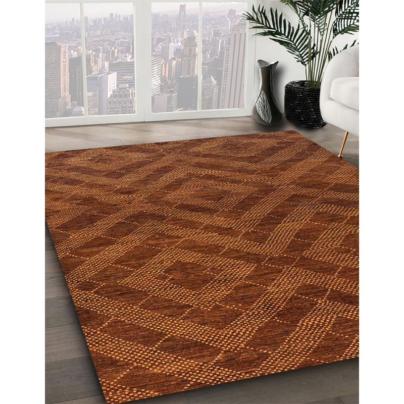 Abstract Indoor Rug, Rectangle 5' x 8'