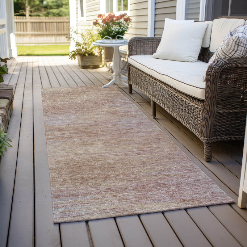  Malchow Non-Slip Indoor Outdoor Door Mat, Runner 2'3" x 7'6"