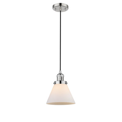 Luminaire suspendu conique à 1 lumière Parkview