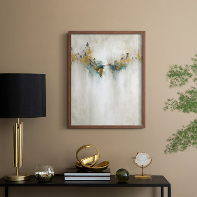 ReposePaintingonWrappedCanvas Framed Print - Solid Wood