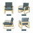 Lizzie Upholstered Armchair-215319610