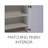 36 Inch Bathroom Vanity, Ready to Assemble, Solid Wood, White