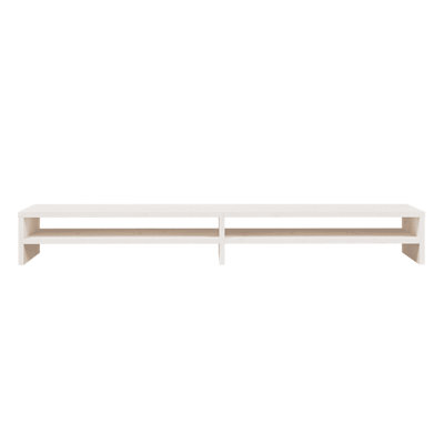 Support pour écran vidaXL Bois de pin massif 39,4 x 9,4 x 5,1 po