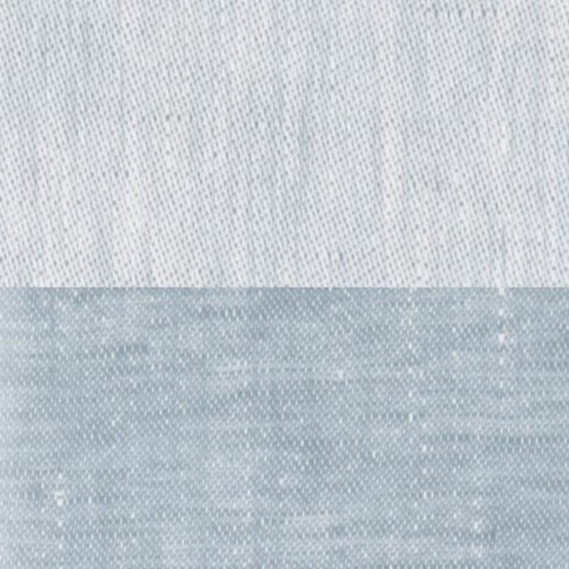 Seychelles Linen Duvet Cover, White/Coast, Queen Duvet Cover