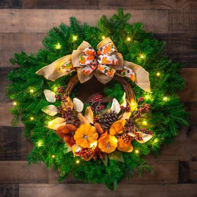 Pumpkin Spice Wreath