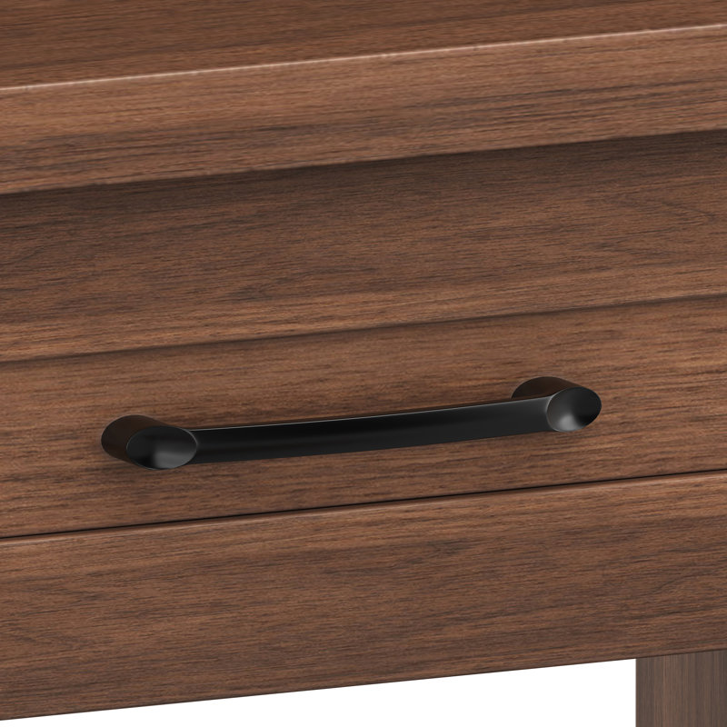 Computer Desk With Hutch & Charging Station