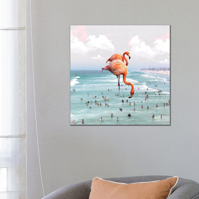 Beaching Around - Print on Canvas