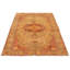 Tapis unique en laine noué à la main de style années 1990 de 6 pi 4 po x 10 pi 1 po Flurina