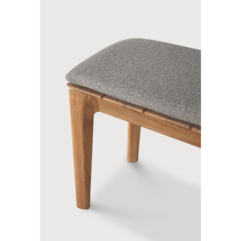 Bok Outdoor Teak Dining Bench, Mocha