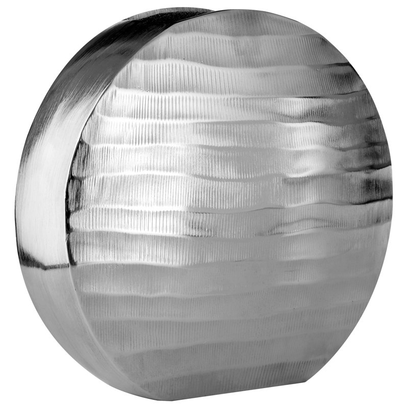 Malton Handmade Metal Table Vase, 25cm H x 26cm W x 11cm D