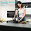 Évier de cuisine à simple cuve encastrable en acier inoxydable résistant aux égratignures à une main avec accessoires coulissants 30 po Attop