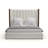 Dipson Upholstered Wingback Bed-1252188071-1252188069
