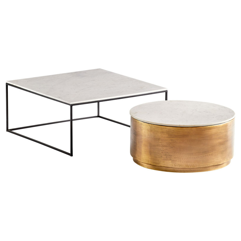 Nessman Marble Coffee Table