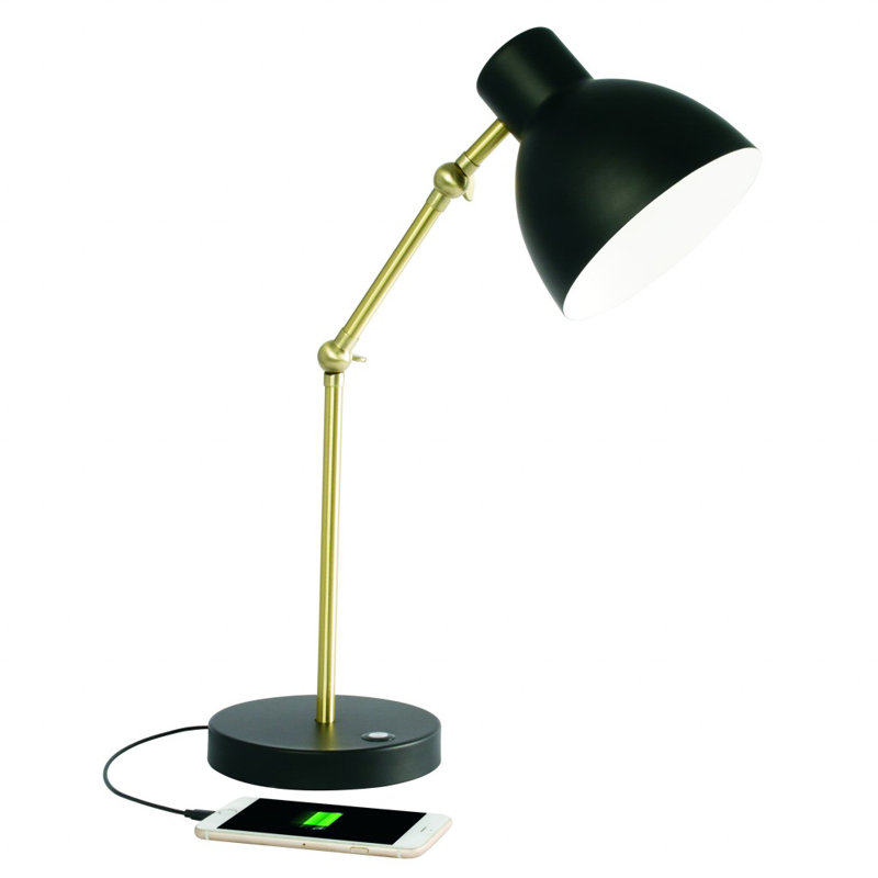 Lampe de bureau réglable à DEL Stauffer