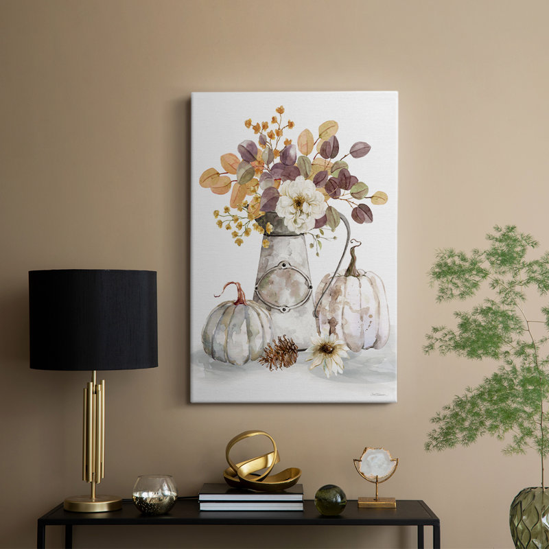 Arrangement d'automne II - galerie Cavas sur mesure, H 18 po x l 12 po