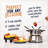Nostalgia 6-Cup Stainless Steel Electric Fondue Pot