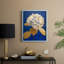 Série FLORAL Lxxxviii - reproduction encadrée de qualité supérieure - prête à être accrochée - aucun clou requis-28211444-28211446