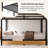 Queen Over Queen Bunk Bed-509329013
