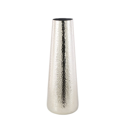 Cedrial Hammered Aluminum Vase