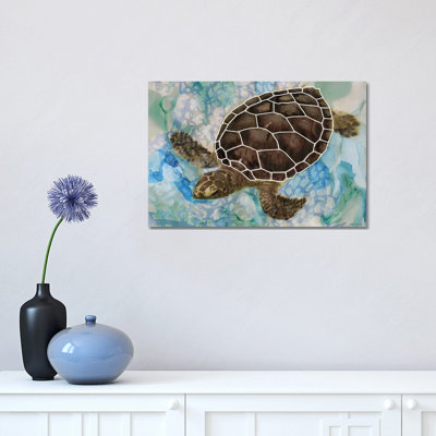 «Sea Turtle Collage II», reproduction d'art