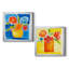 «Sunny Day Bouquet I», ensemble de 2 reproductions d'art sur toile tendue-1296449960-1296449970-1296449964
