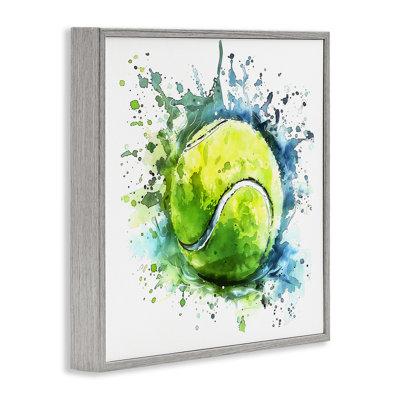  Balle de tennis, giclée lumineuse, art giclée par LSR Design Studio