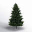Traditional Christmas Tree with Lights, Prelit with Metal Stand-1314301587