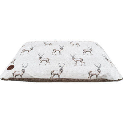 Idella Animal Print Polyester Pet Bed