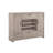 Solid Wood 60" Spirit Cabinet with Wine Rack