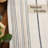 Farmhouse Linen Blend Stripe Semi-Sheer Grommets Curtain Pair-118308997-118308995