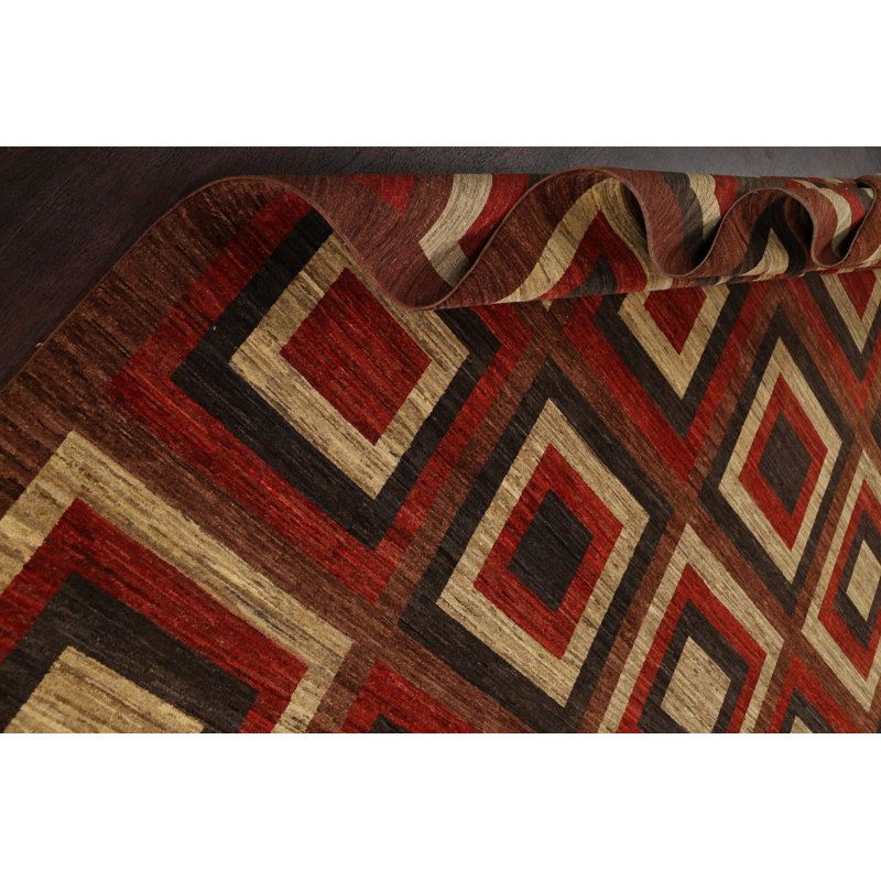 One-of-a-Kind 8'9" X 12'1" New Age Wool Area Rug in