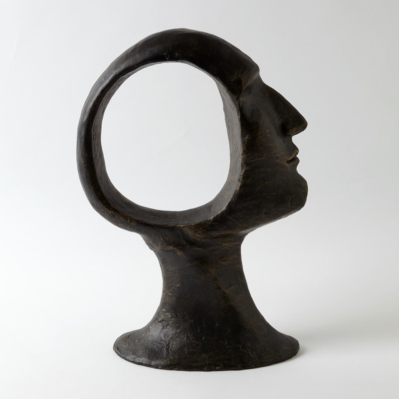 Hollow Head Woman, 18.25" H x 13" W x 6" D
