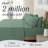 Luxclub 4 PC Aqua Silky Soft Cooling Deep Pocket Performance Sheet Set-123418298-123418263