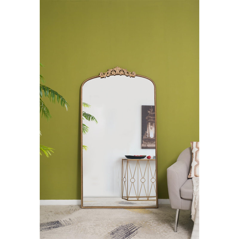 Miroir pleine longueur 66 po x 36 po, Doré