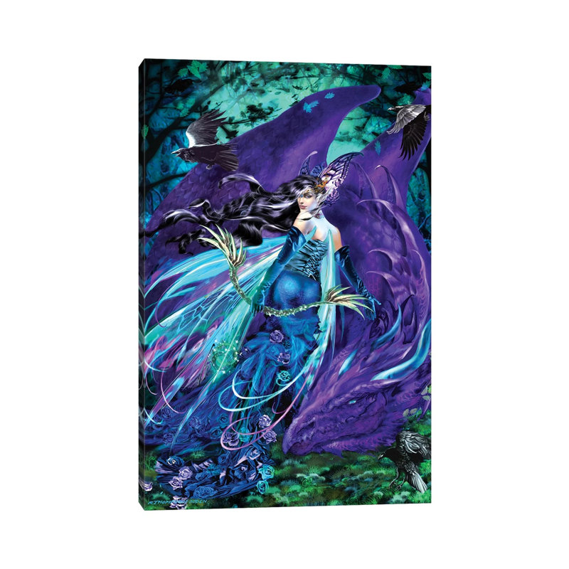 Sagittarius by Ruth Thompson - Gallery-Wrapped Canvas Giclée on Canvas, 20.32 cm H x 30.48 cm W, Canvas