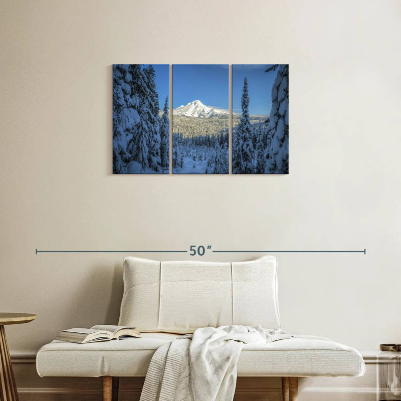 Alvord Mount Hood Winter Glimpse, H 20 po x l 33 po