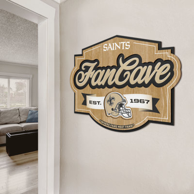 NFL Fan Cave Sign