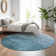 Premium Machine Washable Cerrito Blue Rug