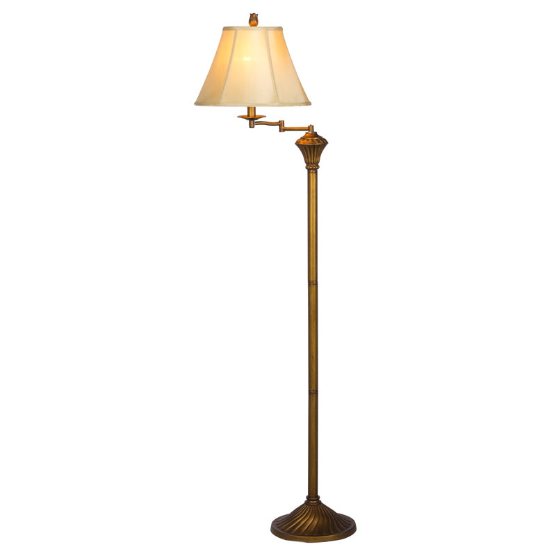 Lampe sur pied à bras pivotant 58 po Meniru