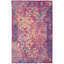 Tapis oriental bleu clair / fuchsia / gris Sanroman-20658111