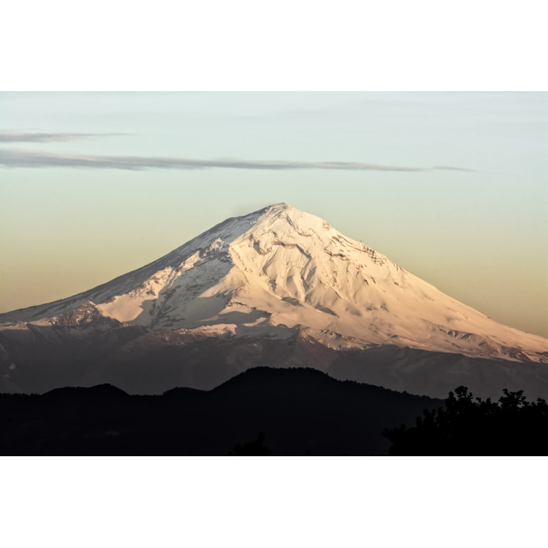 Mexican Volcano Popocatepetl by Camel2000 - Wrapped Canvas Print, 20cm H x 30cm W