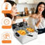 Friteuse électrique en acier inoxydable