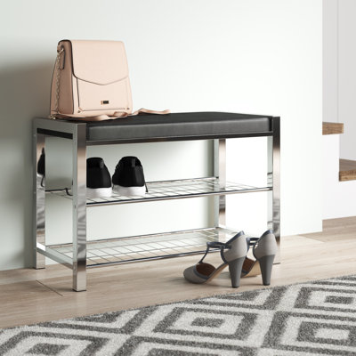 6 Pair Shoe Storage Bench