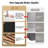 Easthampton Modern 50" Wide Upholstered Storage Channel-Tufted Bench with Ottomans-994022331