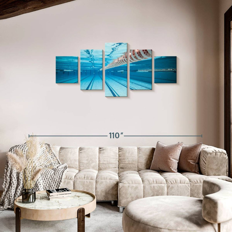 Underwater View, 34" H x 74" W
