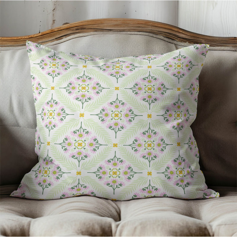 Eden Indoor Throw Pillow, Ivory