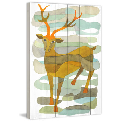 Impression d'art cerf