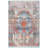 Afreena Oriental Blue/Orange Area Rug-1957827147
