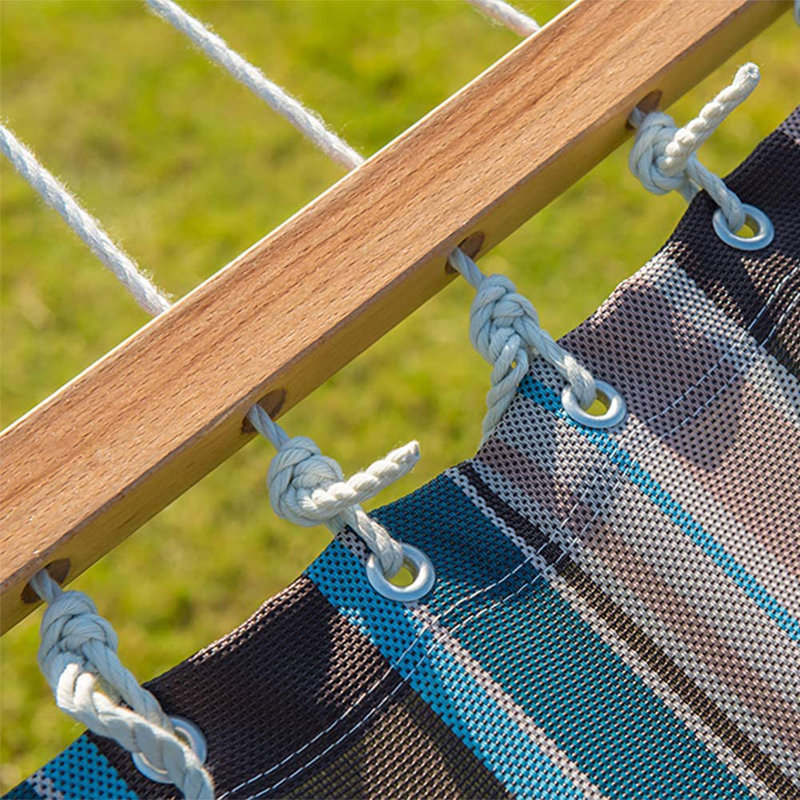 Hamac classique Axton Lazy Daze, Bleu / Brun