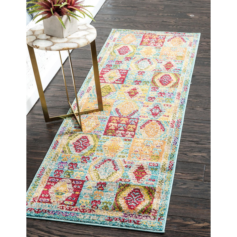 Tapis bleu clair Lonniet